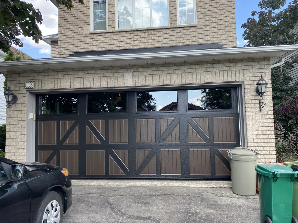 Modern Minimalist Garage Door